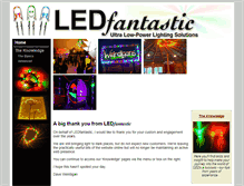 Tablet Screenshot of ledfantastic.com